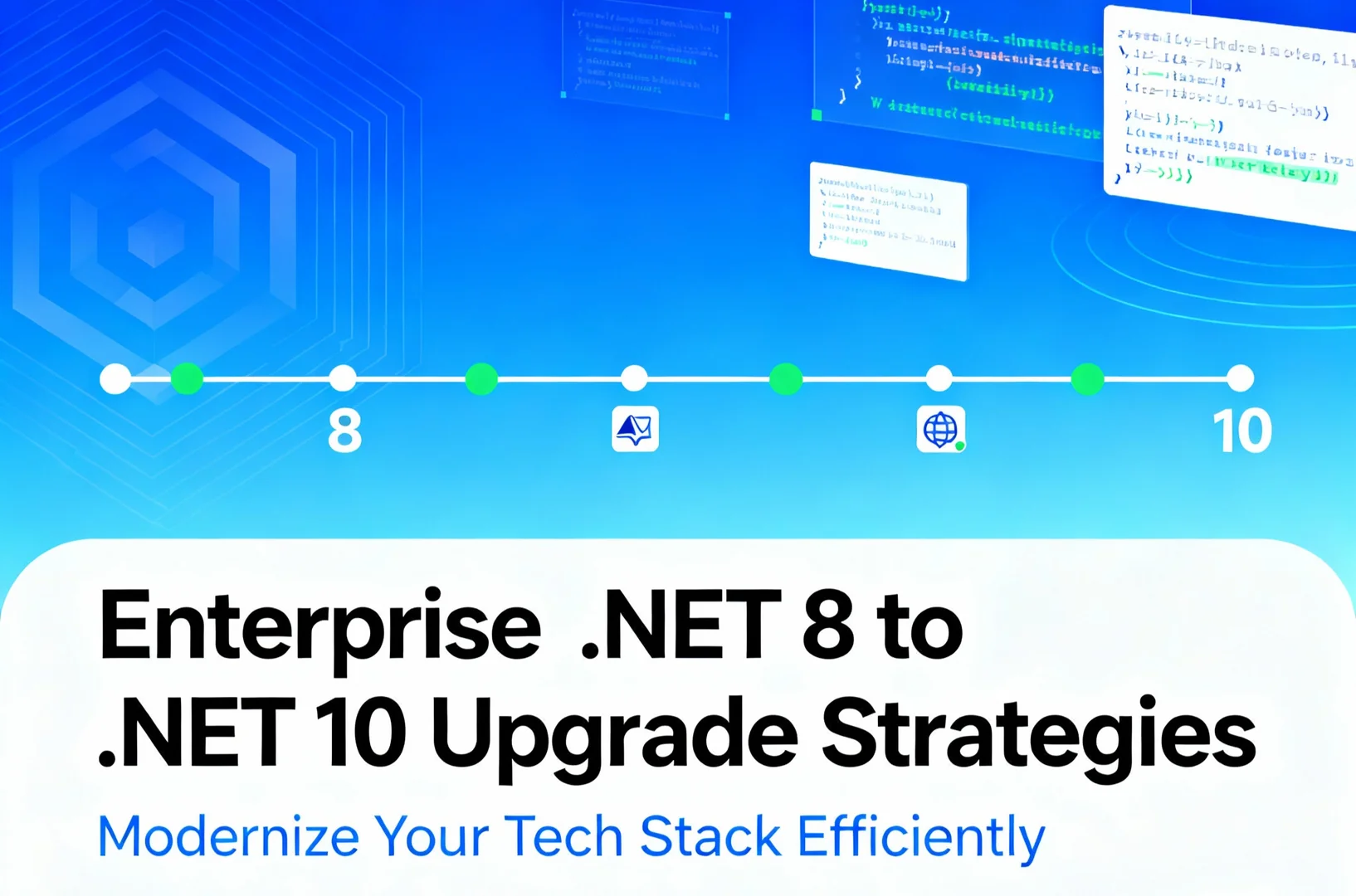 5 Critical .NET 8 to .NET 10 Upgrade Strategies for Enterprise Teams - Enterprise web application development guide by Hrishi Digital Solutions