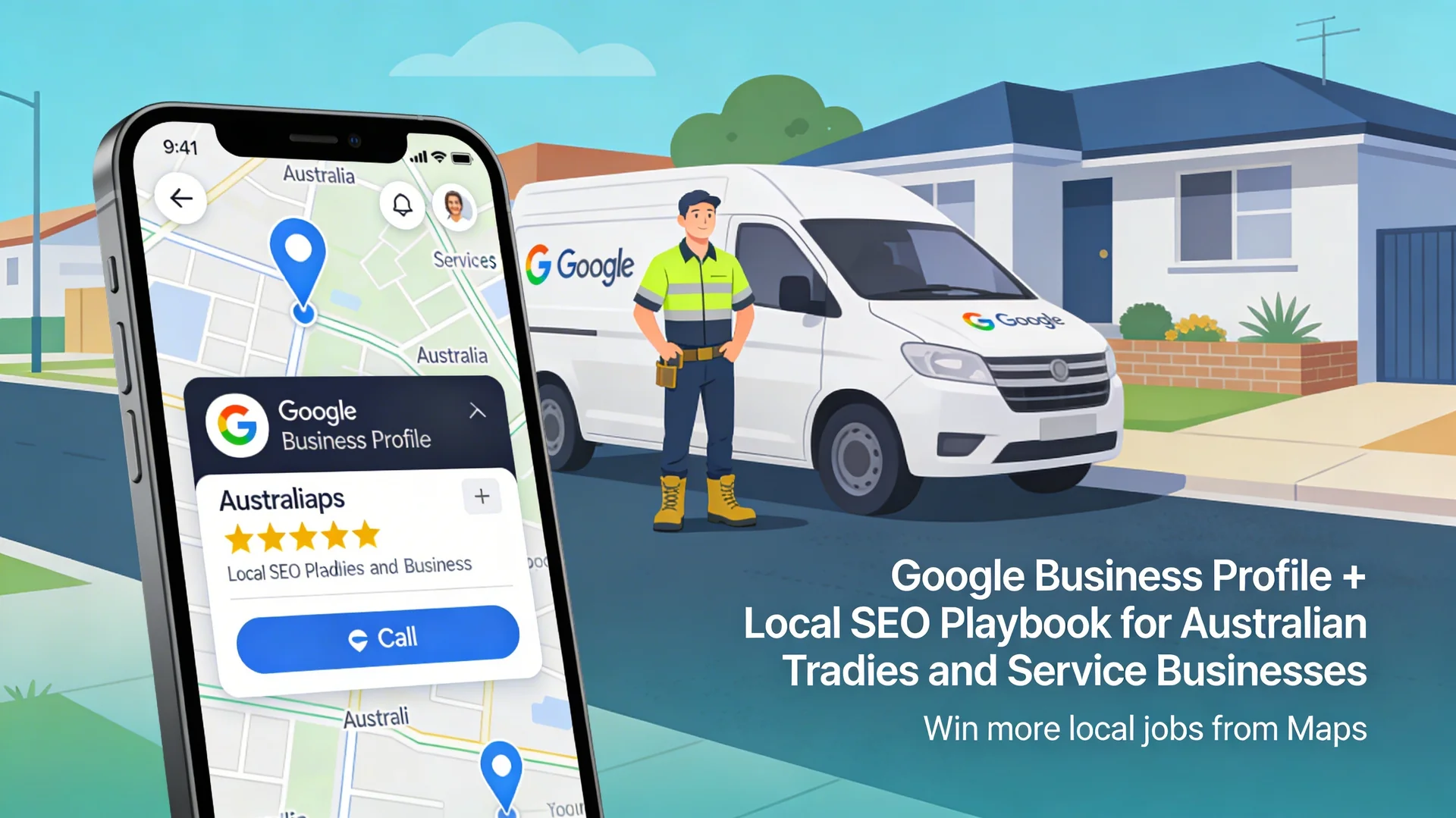 Google Business Profile + Local SEO Playbook for Australian Tradies and Service Businesses - Enterprise web application development guide by Hrishi Digital Solutions